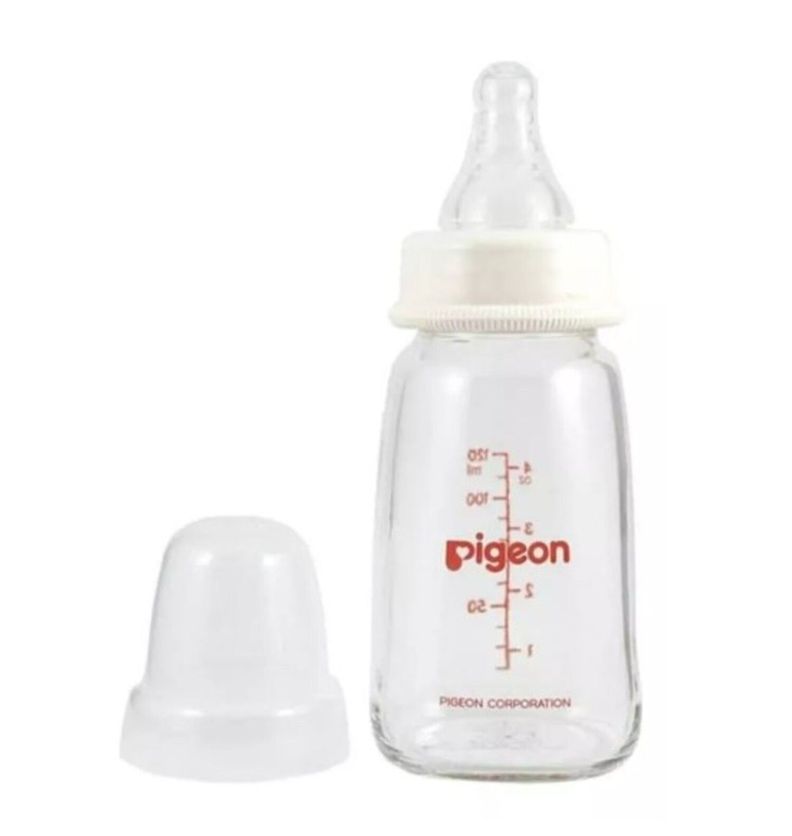 Biberón Pigeon Boca Standard (VIDRIO) 120 ML-0