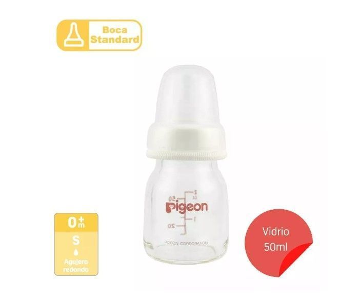 MAMADERA  Flexible (VIDRIO) 50ml PIGEON-2