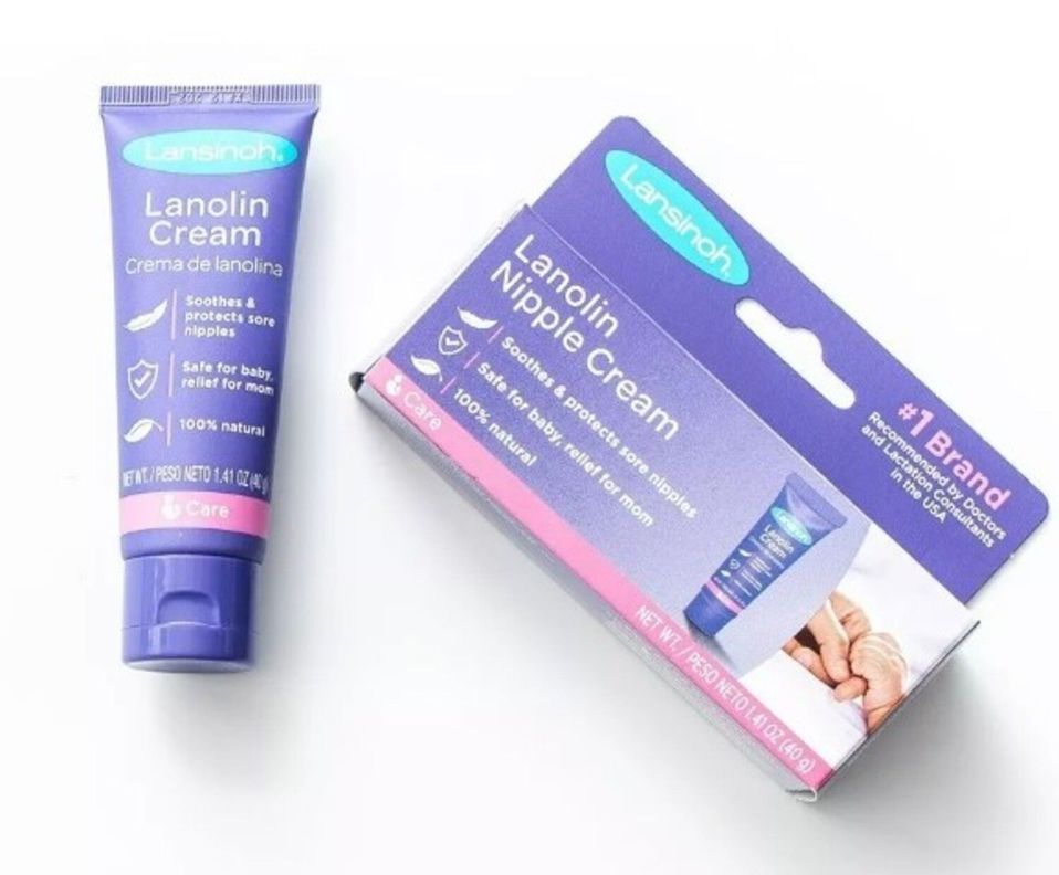 Crema de lanolina para pezones agrietados-1