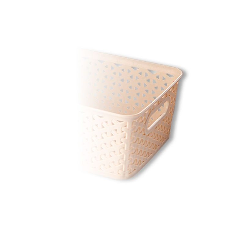Canasto Organizador Ratan Beige Pequeño-3