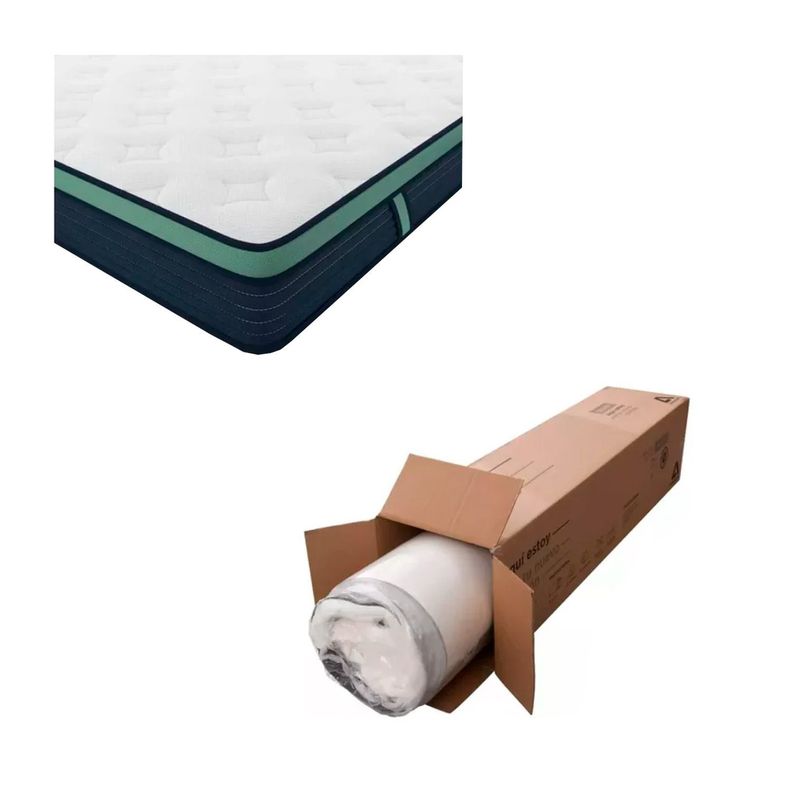 Colchon de Resortes Atma One Individual 1 Plaza 90x190-2