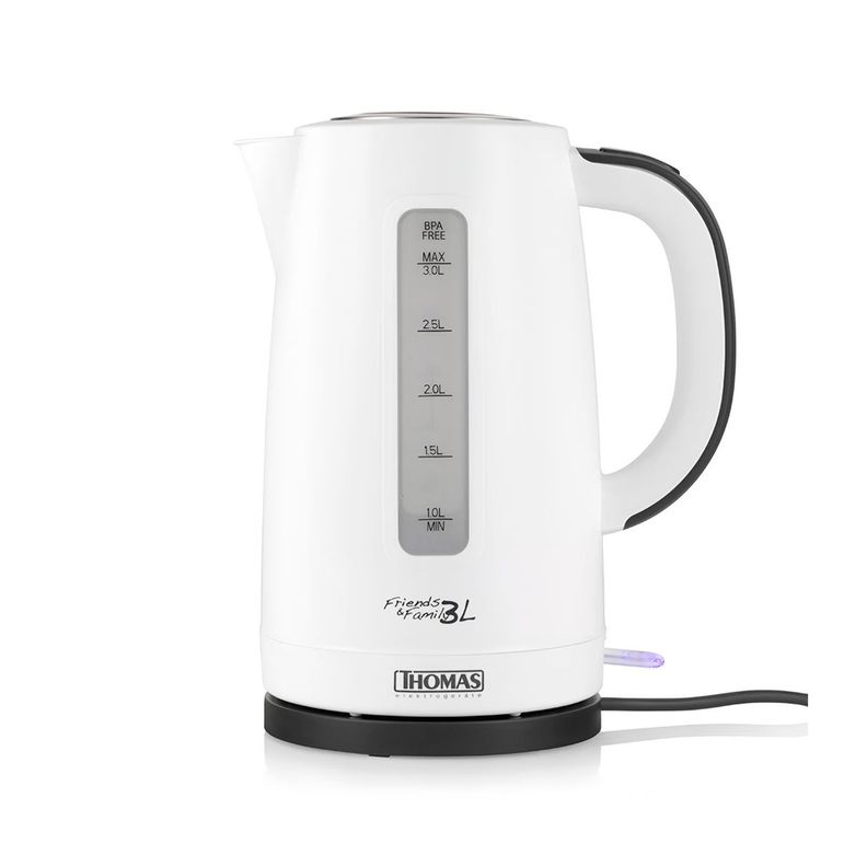 Hervidor Thomas TH-4351 Family & Friends 3L 2200W Blanco-0
