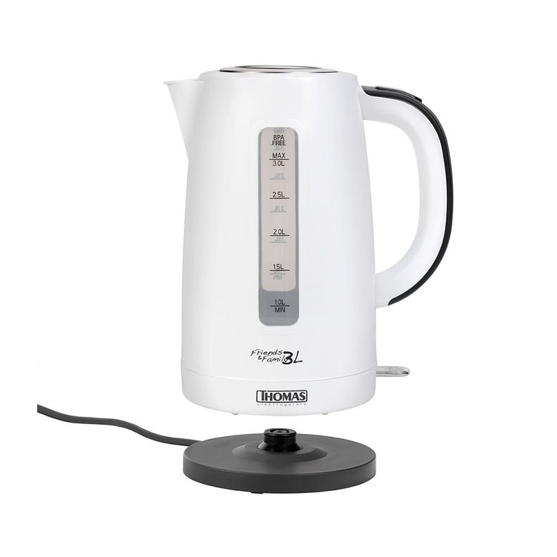 Hervidor Thomas TH-4351 Family & Friends 3L 2200W Blanco-2
