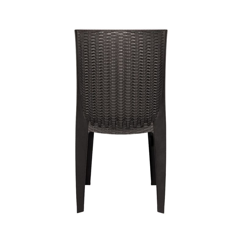 Silla Ratan Corsa Sin Brazos Café-2