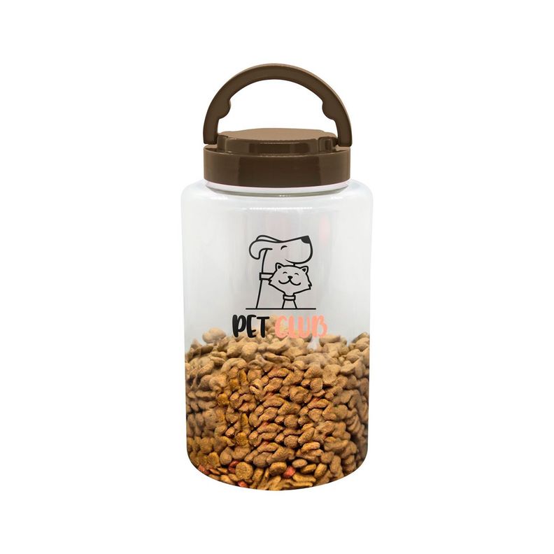 Contenedor Alimento Pet Club 4LT Café-0