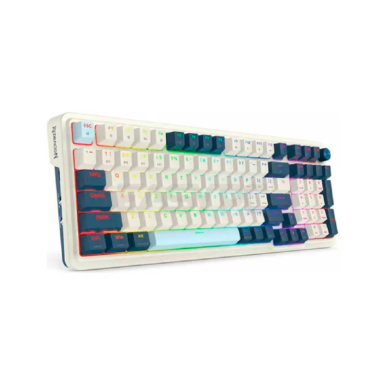 Teclado Gamer Redragon Eisa K686WB RGB PRO White/black-2