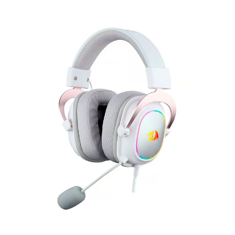Audífonos Gamer Redragon Zeus X H510W RGB White USB-0