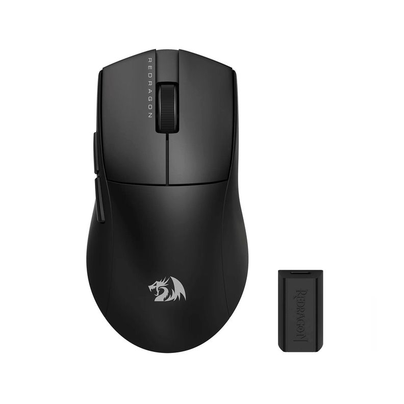 Mouse Gamer Inalámbrico Redragon King M916 PRO 1000hz Negro-0
