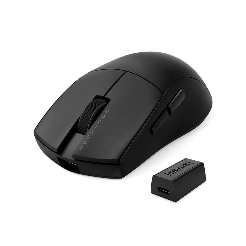 Mouse Gamer Inalámbrico Redragon King M916 PRO 1000hz Negro-3