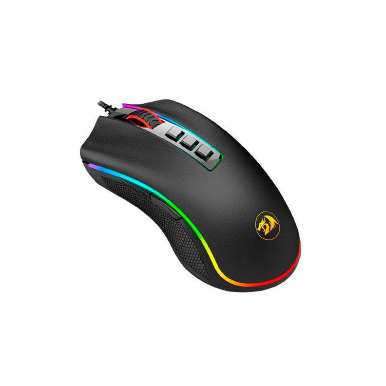 Mouse Gamer Redragon Cobra Black M711 RGB-0