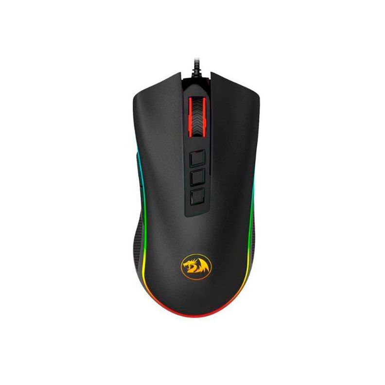 Mouse Gamer Redragon Cobra Black M711 RGB-3