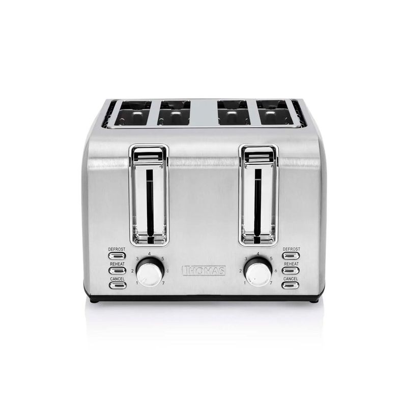 Tostador Thomas TH-133i 4 Rebanadas Acero Inox 1500W-0