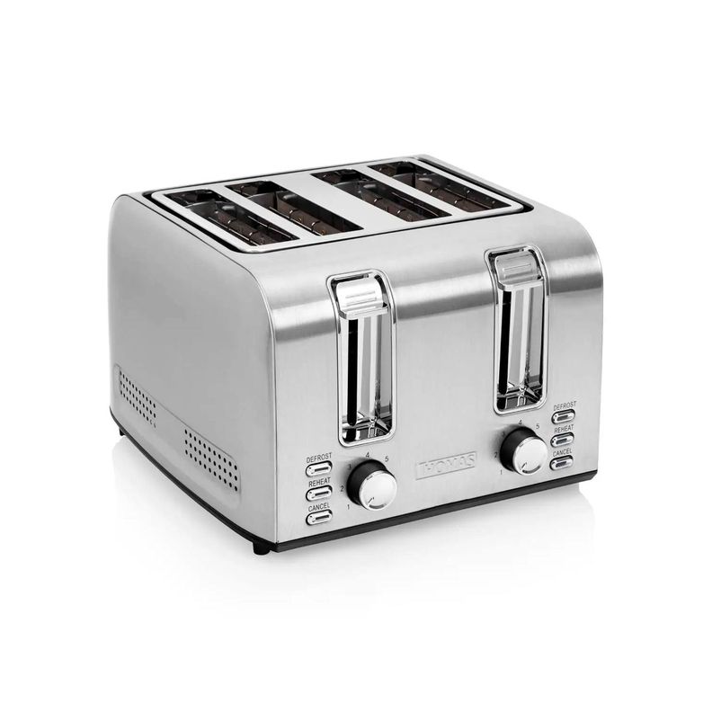 Tostador Thomas TH-133i 4 Rebanadas Acero Inox 1500W-3
