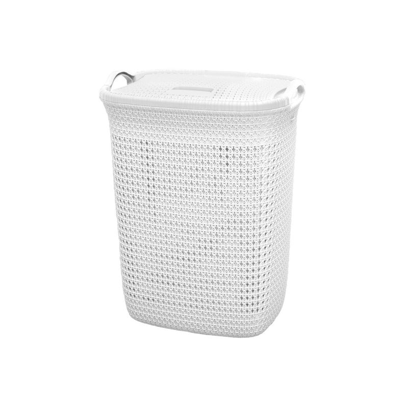 Cesto de Ropa Trentina 10kg Blanco-0
