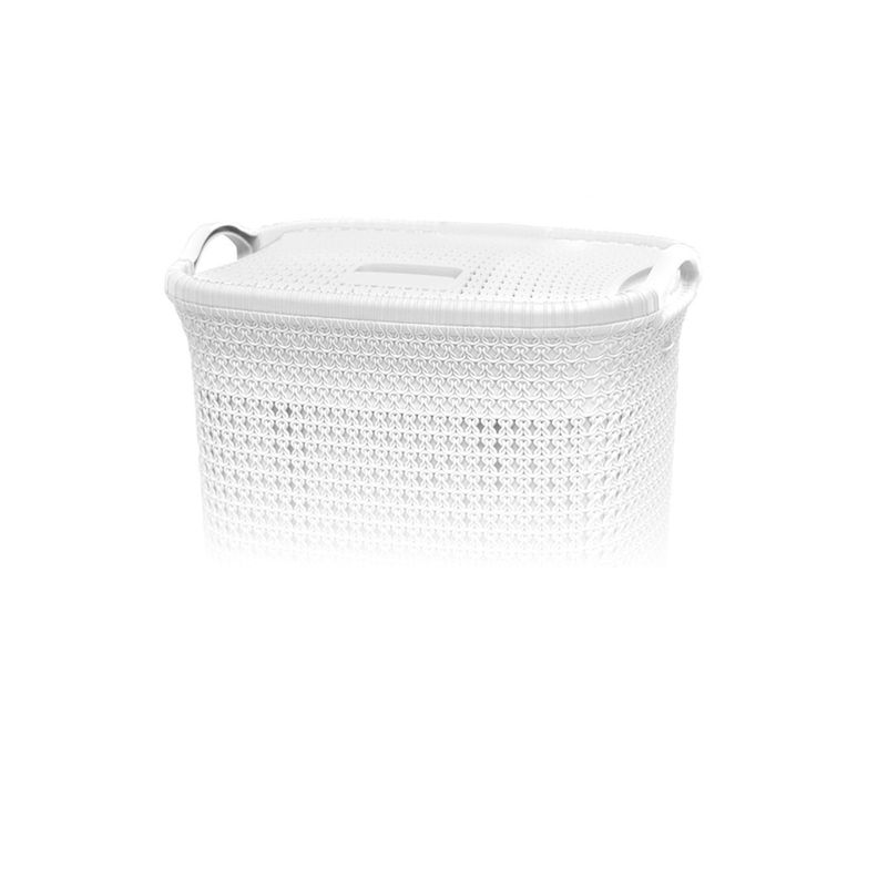 Cesto de Ropa Trentina 10kg Blanco-2