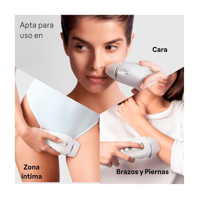 Depiladora IPL Braun PL3230 WHT/SILV Silk-Expert Pro 3-3