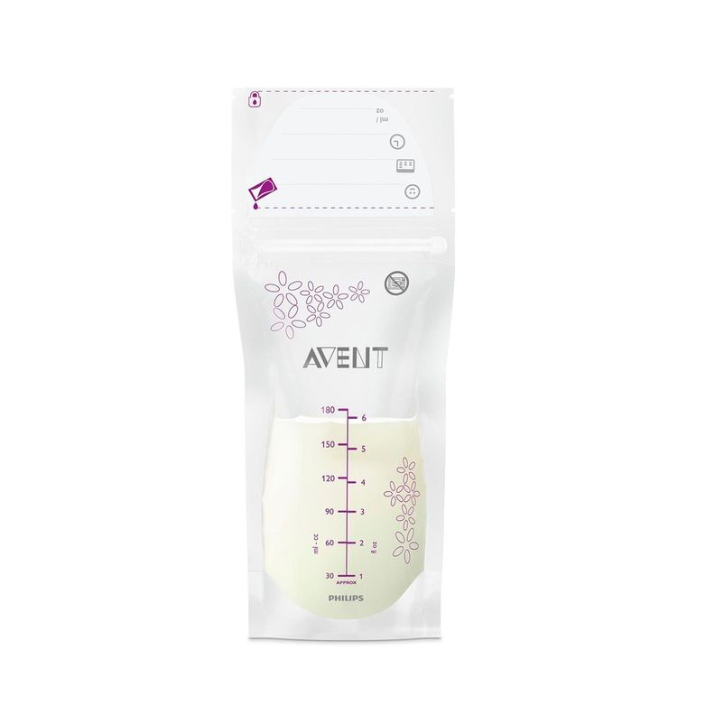 Bolsa Esterilizada para Leche Avent 180ml 25UN-0