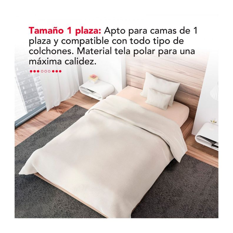 Calientacamas 1 Plaza Thorben Single Blanket Polar-3