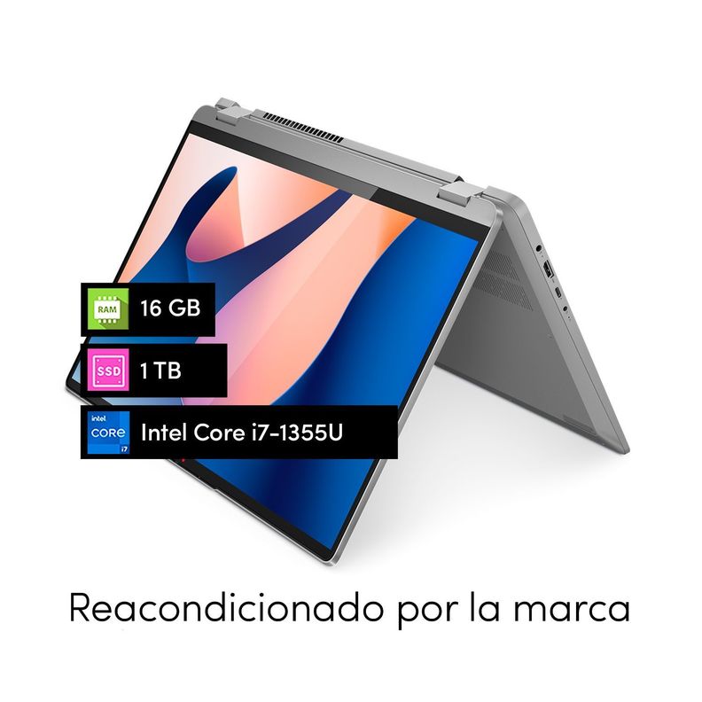 Notebook Lenovo Flex 2 en 1 Core i7 16GB 1TB SSD 16 FHD Táctil-1