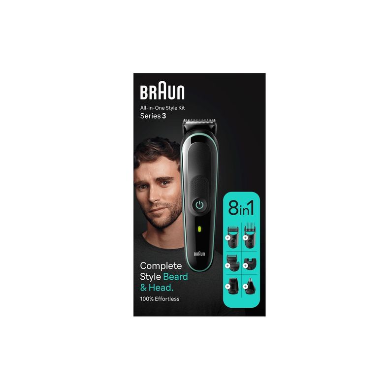 Recortadora de Pelo Braun Series 3 MGK3441 8 en 1 Style Kit-2