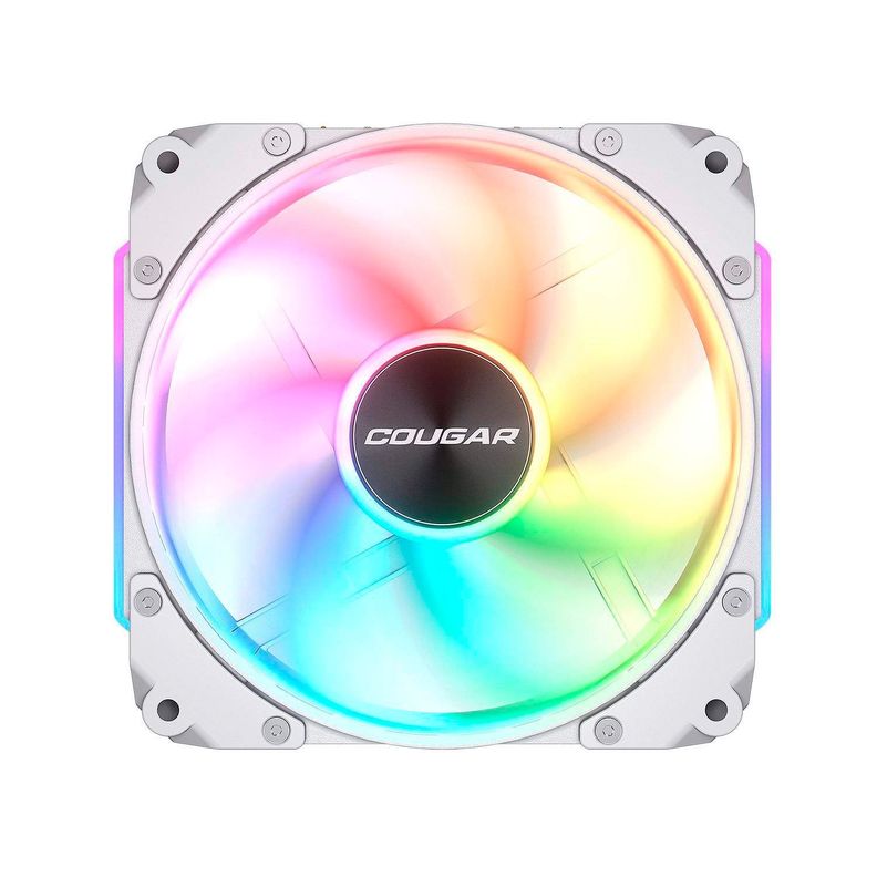 Kit 3 Ventiladores Cougar Apolar 120MM ARGB White-2