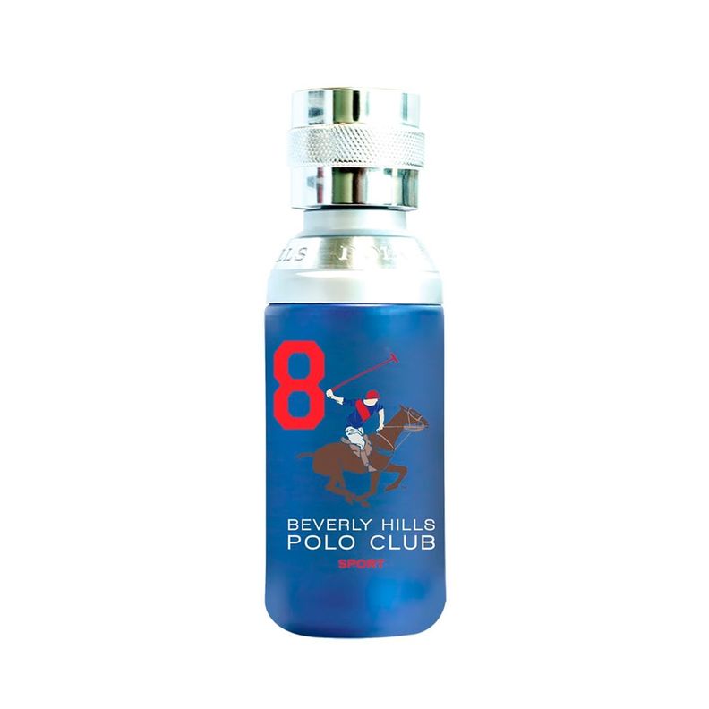 Perfume Beverly Hills Polo Club Sport Men 8 EDT 100ml Hombre-1