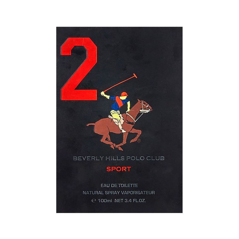 Perfume Beverly Hills Polo Club Sport Men 2 EDT 100ml Hombre-2