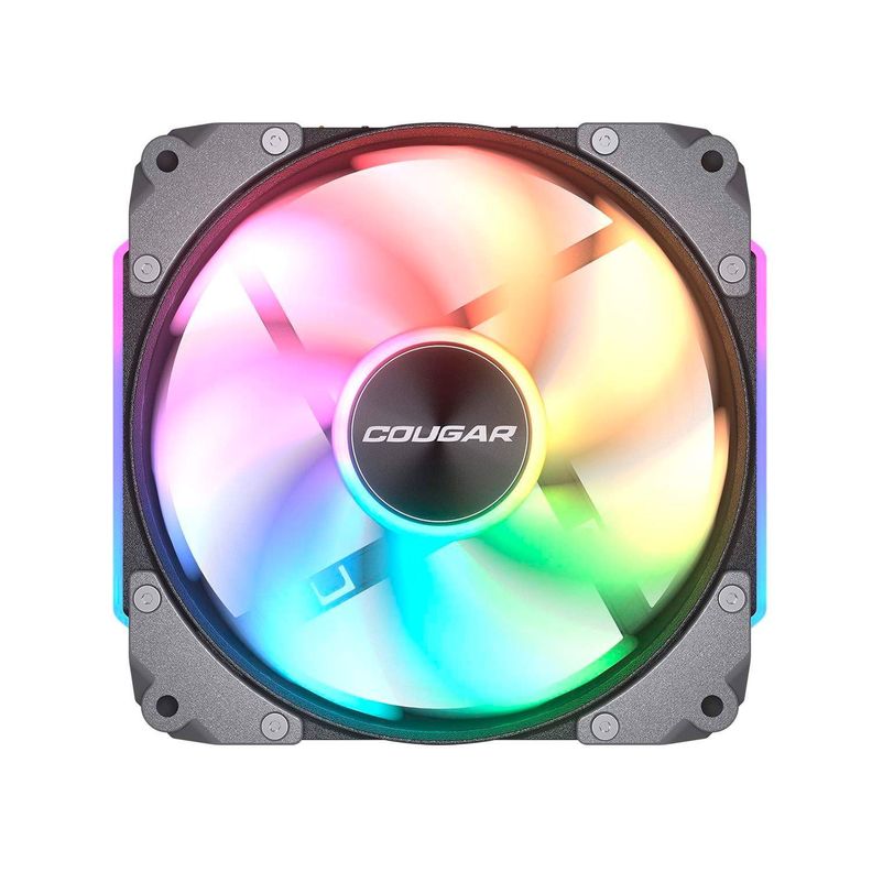 Kit 3 Ventiladores Cougar Apolar 120MM ARGB Black-1