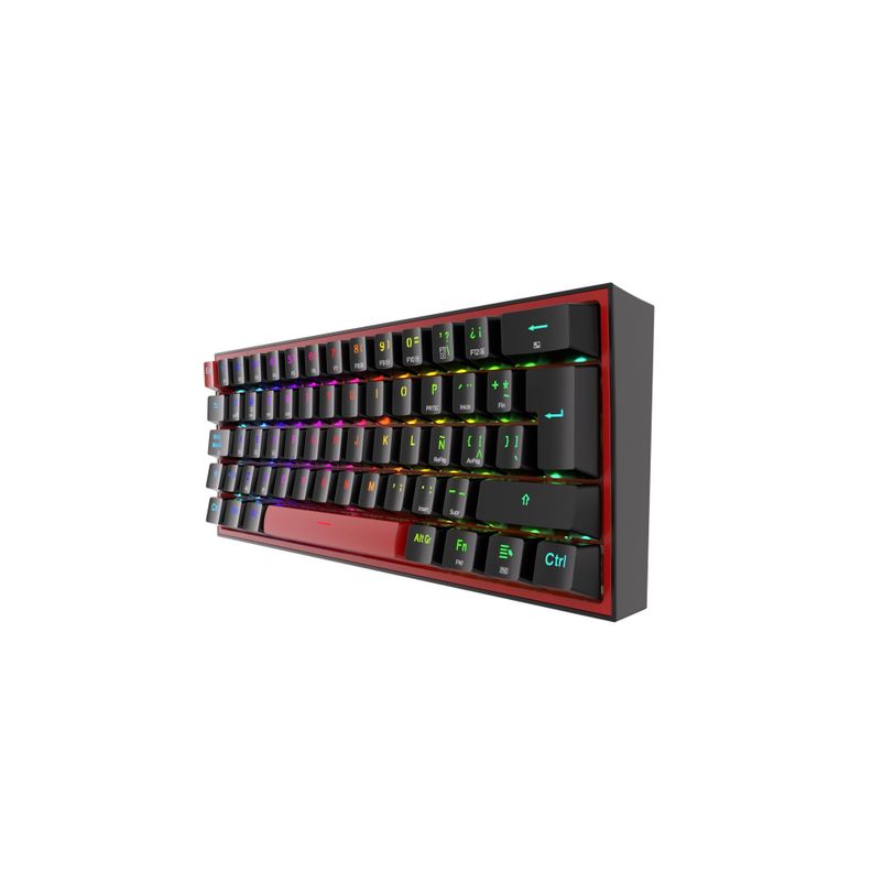 Teclado Gamer Inalámbrico Redragon Fizz Pro Black K616 Mecanico RGB-1