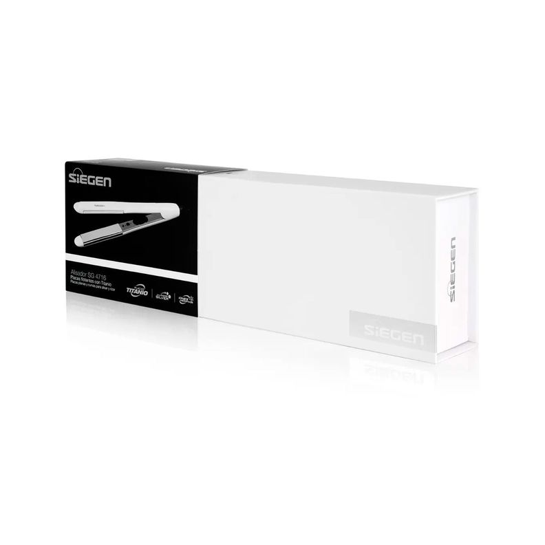 Alisador de Pelo Siegen SG-4716 Blanco-3