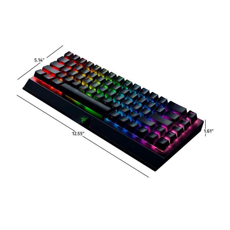 Teclado Razer Blackwidow V3 Mini Panthom Edition Sw Amarillo-0