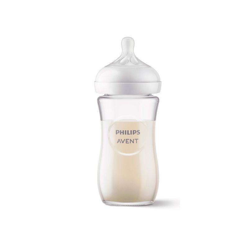 Mamadera Avent SCY933/01 Natural Response 240ml Vidrio-0