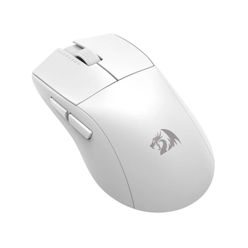 Mouse Gamer Inalámbrico Redragon King M916 PRO 1000hz Blanco-2