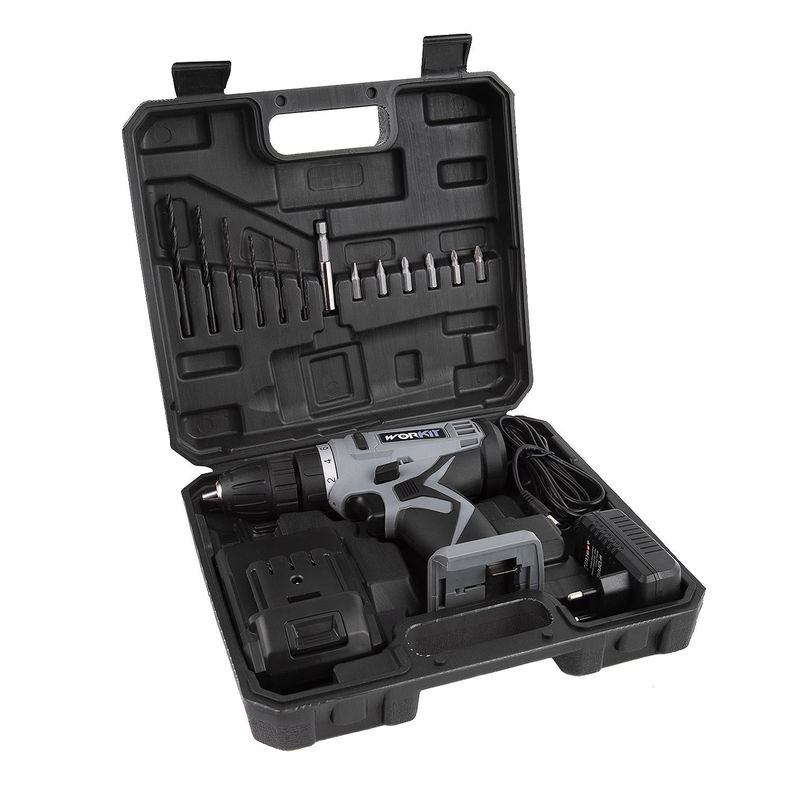 Taladro Inalambrico Workit T250 20v + Accesorios Mrclick-1