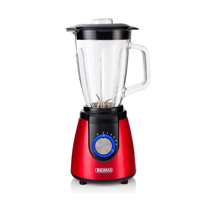 Licuadora Thomas TH-700VR 1,5L 700W Roja-0