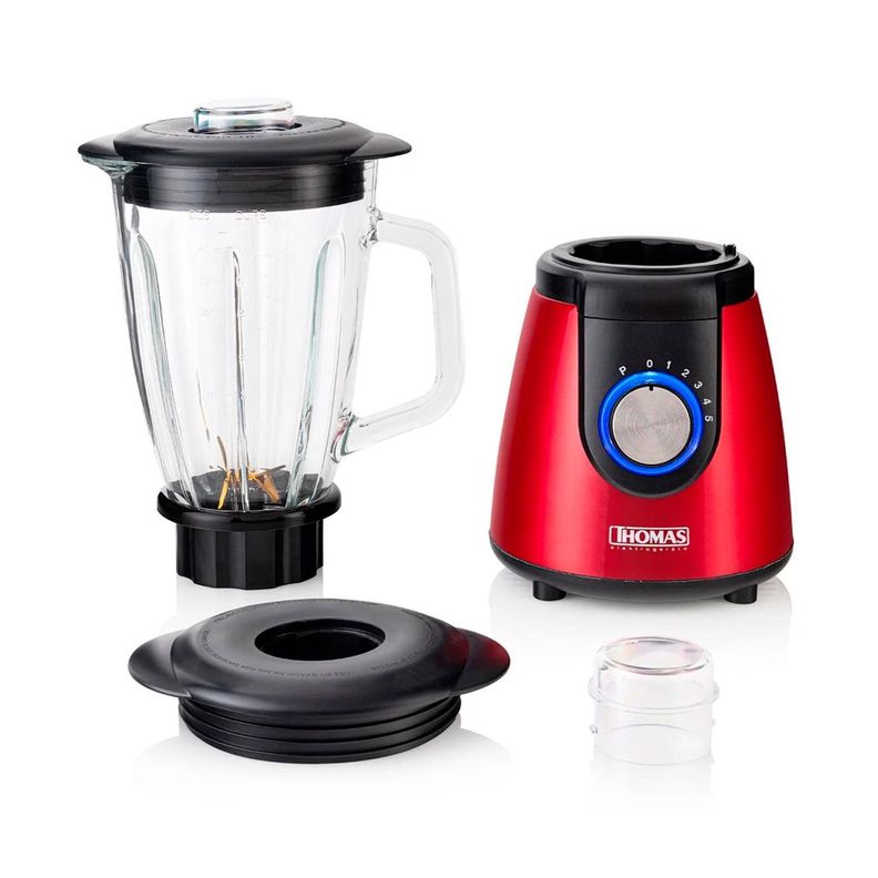 Licuadora Thomas TH-700VR 1,5L 700W Roja-2