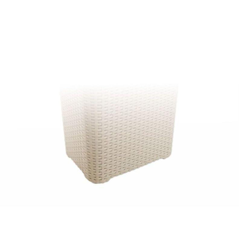 Cesto de Ropa Ratan Con Tapa Beige 10kg-3