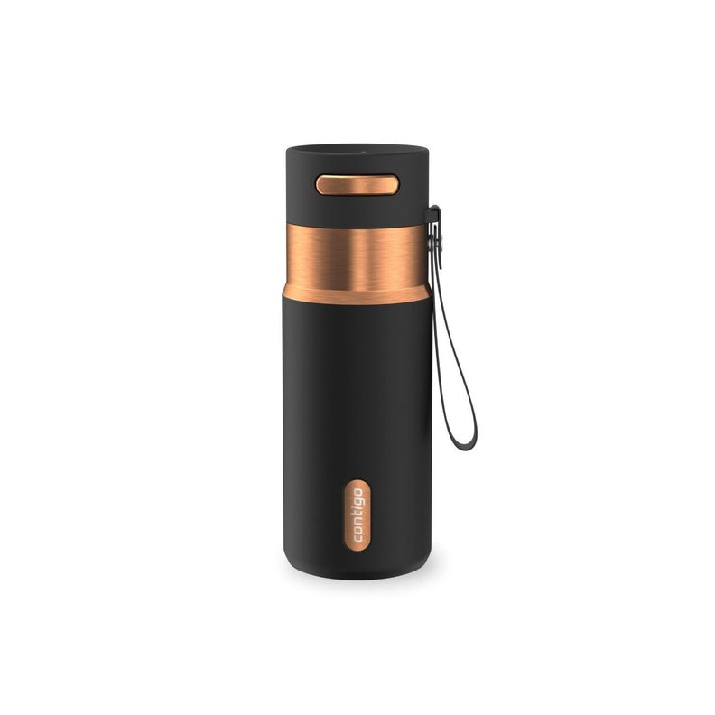 Mug Termico Contigo Autoseal 473ml Negro Cobre