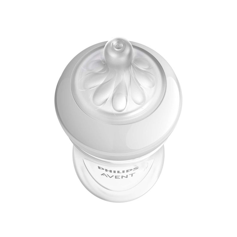 Mamadera Avent Natural Response 0m+ 260ml Traslúcido Libre BPA-2
