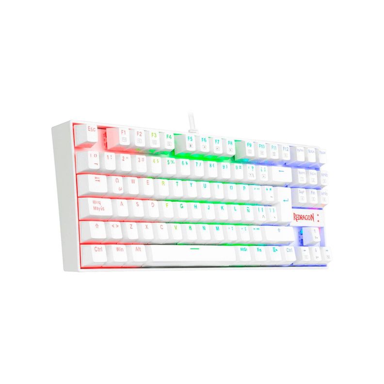 Teclado Mecánico Redragon Kumara K552W Red Switch Esp-1