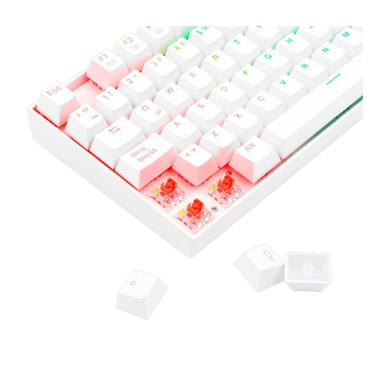 Teclado Mecánico Redragon Kumara K552W Red Switch Esp-2