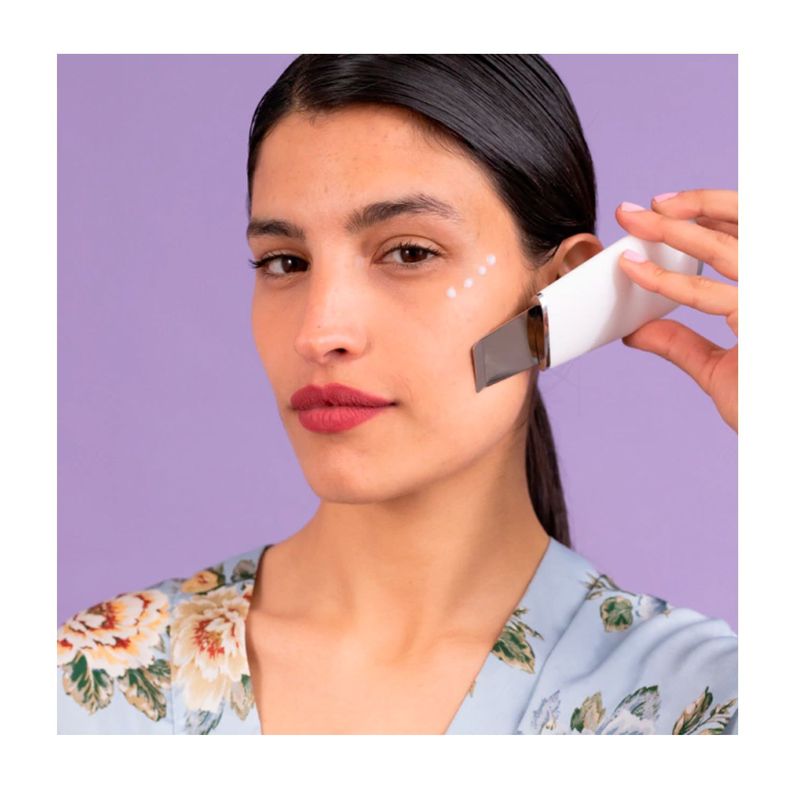 Espátula Ultrasónica Mantra Luminity Silicone Blanco-3