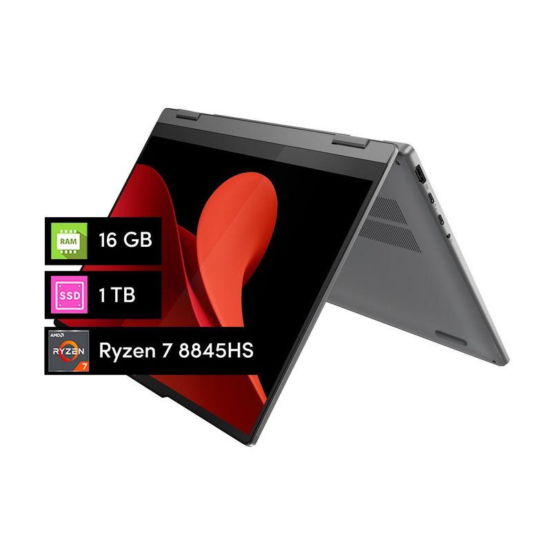 Notebook Lenovo Flex 5 Ryzen 7 16GB 1TBSSD 14 Táctil 2 en 1-0