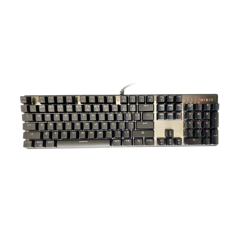 Teclado Gamer Mecanico Nibio Impact RGB Inglés EN-2