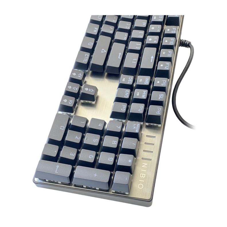 Teclado Gamer Mecanico Nibio Impact RGB Inglés EN-3