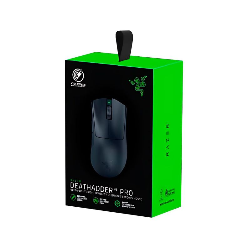 Mouse Gamer Razer Deathadder V3 Pro Negro 30K Dpi 5 Botones Razer