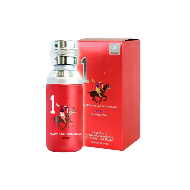 Perfume Beverly Hills Polo Club Sport Men 1 EDT 100ml Hombre-0