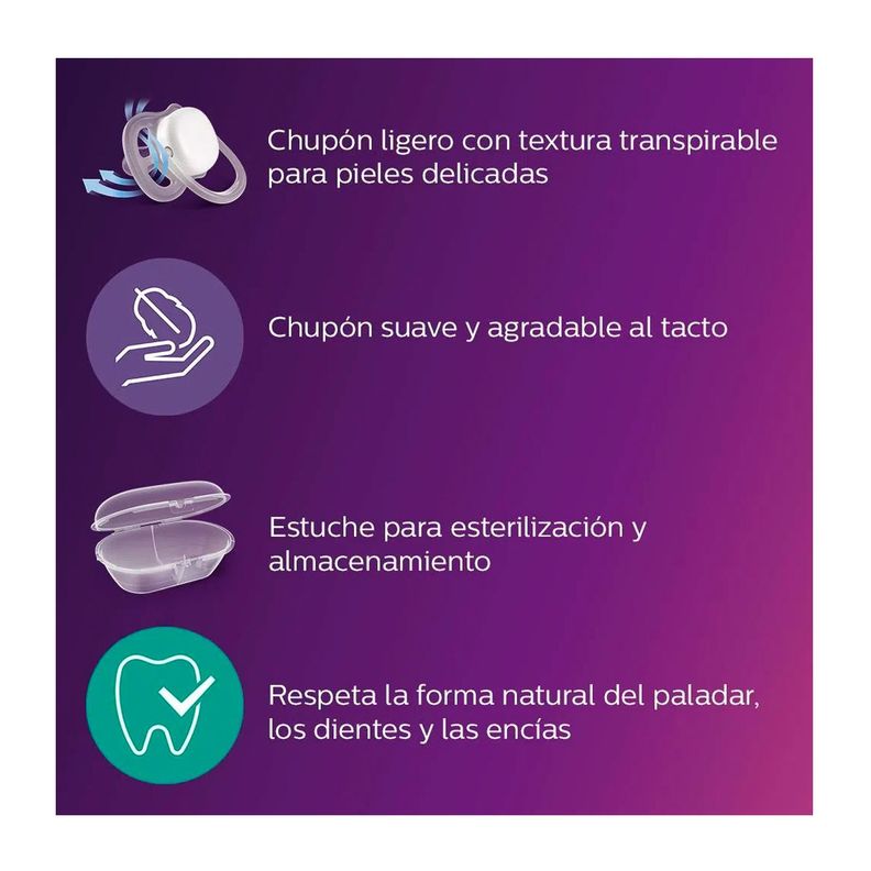 Chupete Avent Ultra Air Globos 6-18m-2