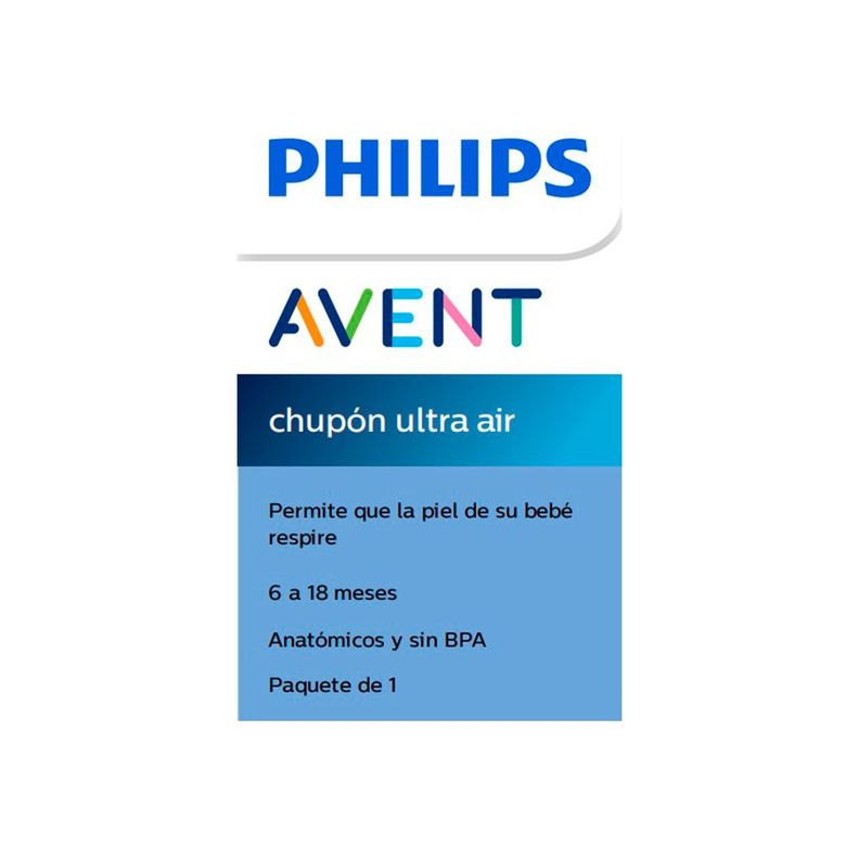 Chupete Avent Ultra Air Globos 6-18m-3
