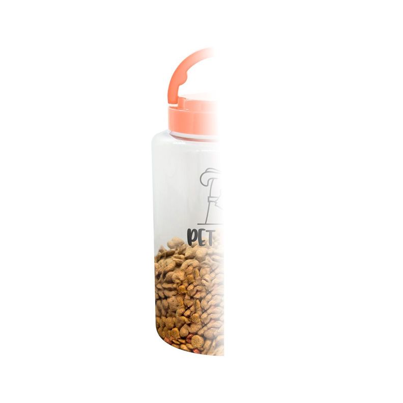 Contenedor Alimento Pet Club 4LT Rosado-1